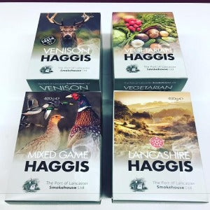 Picture of All Four Haggis Varieties
