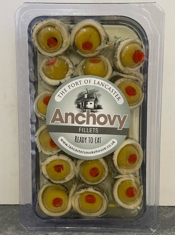 Anchovy Fillets with Olives