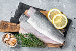 Lightly Smoked Sea Bass Fillets