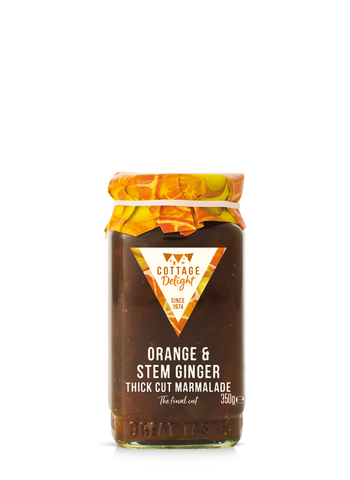 Cottage Delight Orange & Stem Ginger Thick Cut Marmalade