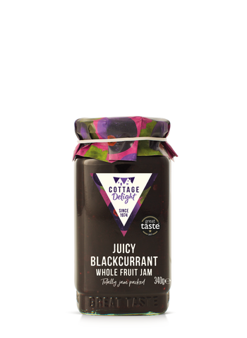 Cottage Delight Juicy Blackcurrant Whole fruit Jam