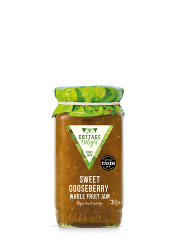 Cottage Delight Sweet Gooseberry Whole Fruit Jam