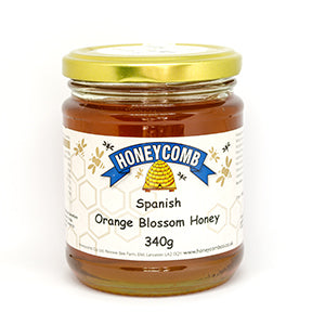 Honeycomb Spanish Orange Blossom Honey 340g
