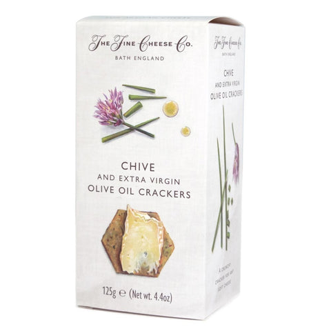 Box of Chive and Extra Virgin Olive Oil Crackers