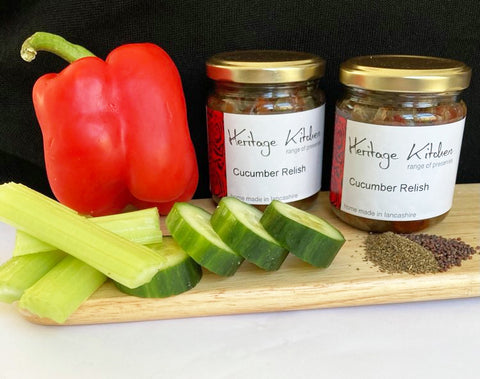 Heritage Kitchen Cucumber Relish 210g