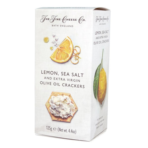 Box of Lemon, Sea Salt and olive Oil Crackers