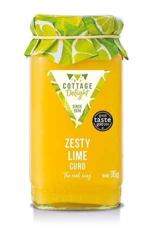 Jar of Zesty Lime Curd