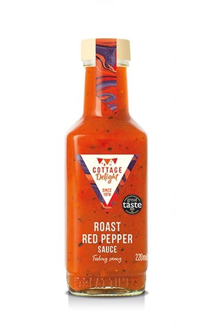 Bottle of Roast Red Pepper Sauce