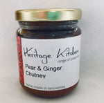 Heritage Kitchen Pear & Ginger Chutney 210g